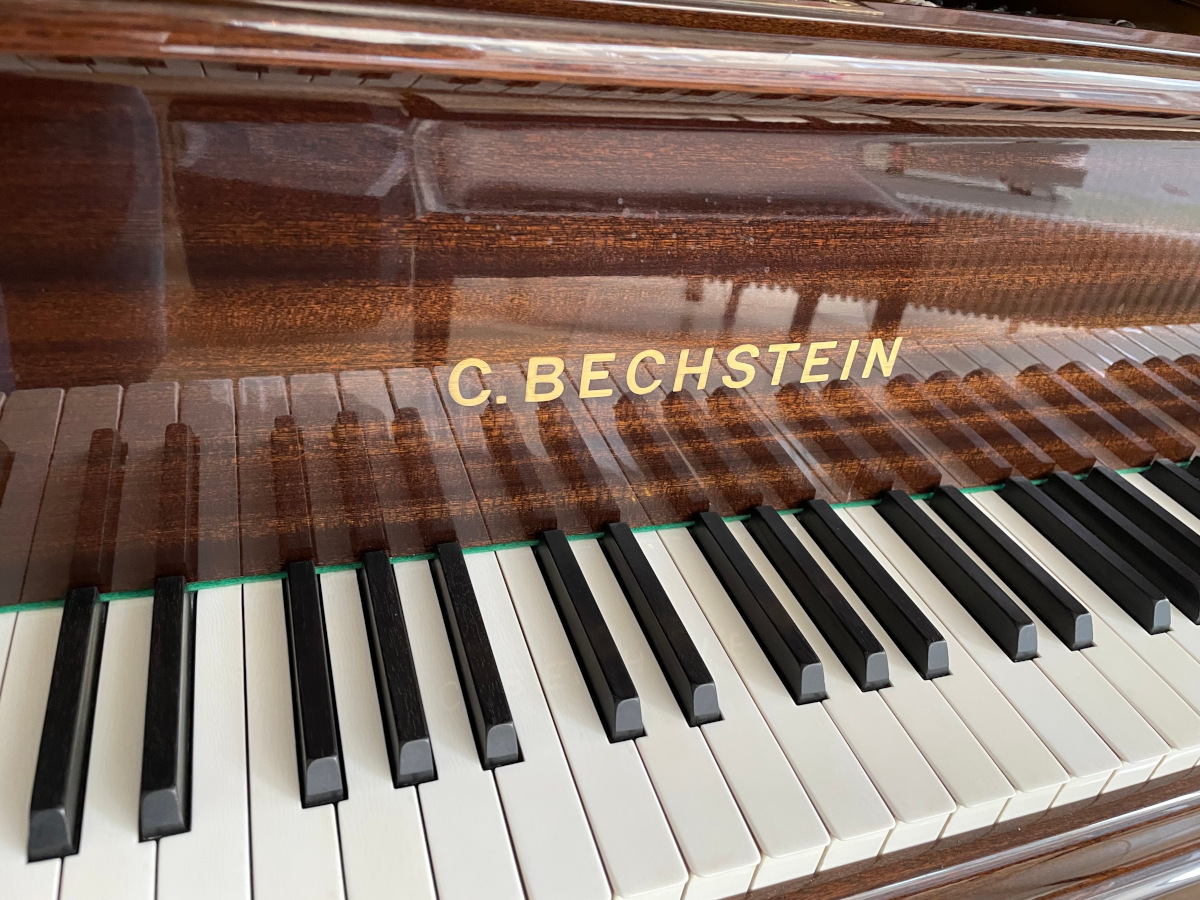 Bechstein Flügel, Mahagoni, Elfenbein
