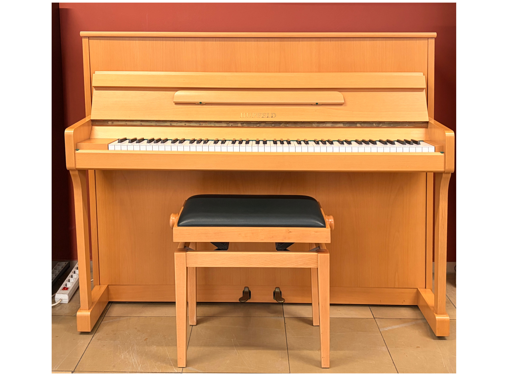 Klavier Hupfeld Buche, gebraucht